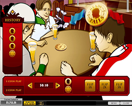 Heads or Tails Arcade Game Screenshot