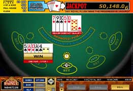 Cyberstud Poker Slot Screenshot