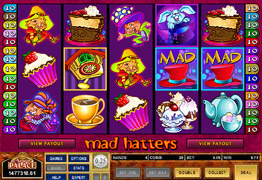 Mad Hatters Slot Screenshot