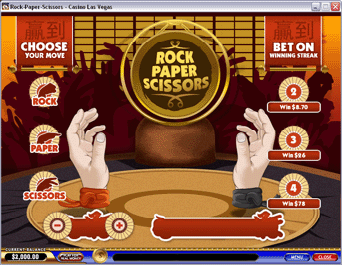 Rock Paper Scissors Slot Screenshot