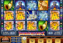 Thunderstruck Slot Screenshot