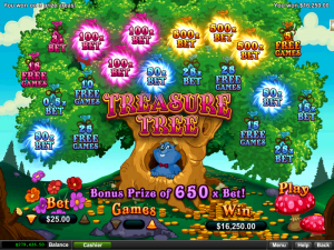 Play Treasure Tree at Springbok Casino