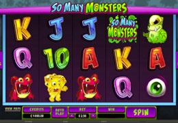 So Many Monsters Slot Screenshot