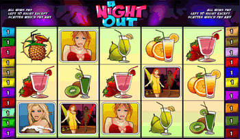 A Night Out Slot Screenshot