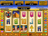 Cleopatra's Gold Slot Screenshot