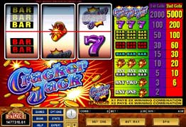 Cracker Jack Slot Screenshot