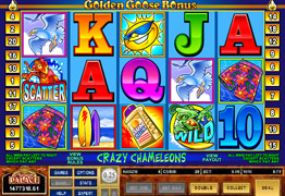 Golden Goose Crazy Chameleons Slot Screenshot