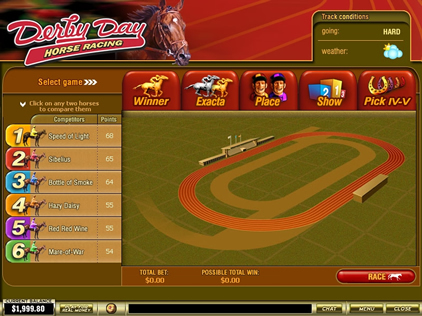 Derby Day Slot Screenshot