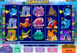 Dolphin Tale Slot Screenshot