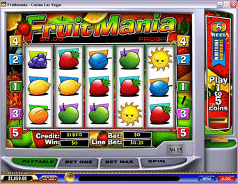 Fruit Mania Slot Screenshot