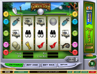 Golden Tour Slot Screenshot