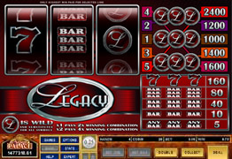 Legacy Classic Slot Screenshot