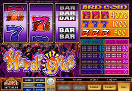 Mardi Gras Slot Screenshot