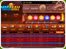 Mega Ball Slot Screenshot