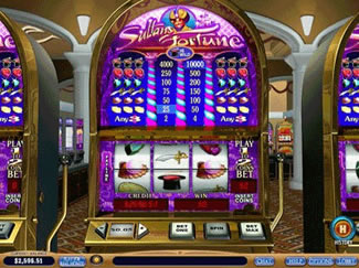 Sultan's Fortune Slot Screenshot