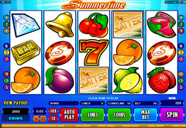 Summertime Slot Screenshot