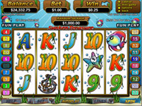 Sunken Treasures Slot Screenshot