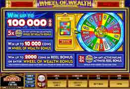Wheel Of Wealth Slot Screenshot